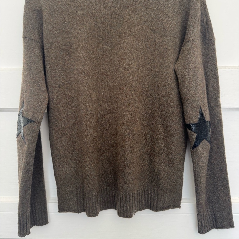 Zadig & Voltaire Cici Patch Sweater in Bronze - Picture 5 of 8